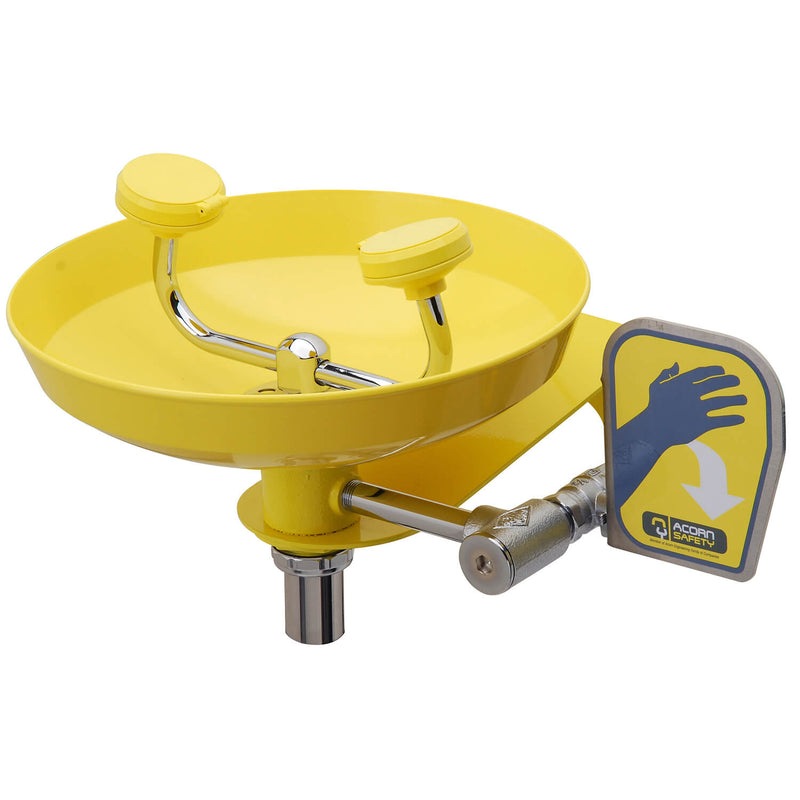 Acorn Safety S0420 - Plastic Bowl, Wall Mount Eye Wash Station