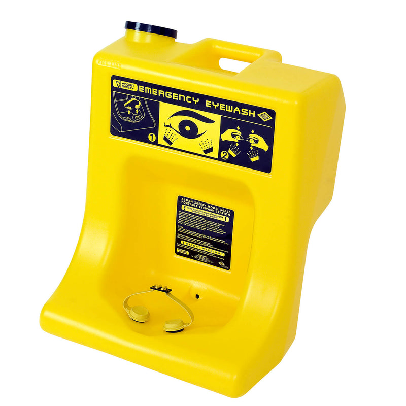S0P50 Portable Gravity-Fed Emergency Eye Wash Station